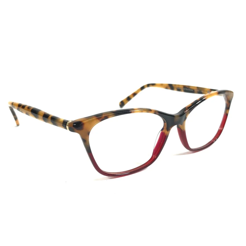 Tom Davies Eyeglasses Frames TD732 Col. 1835 Tortoise Cat Eye Full Rim 53-15-140